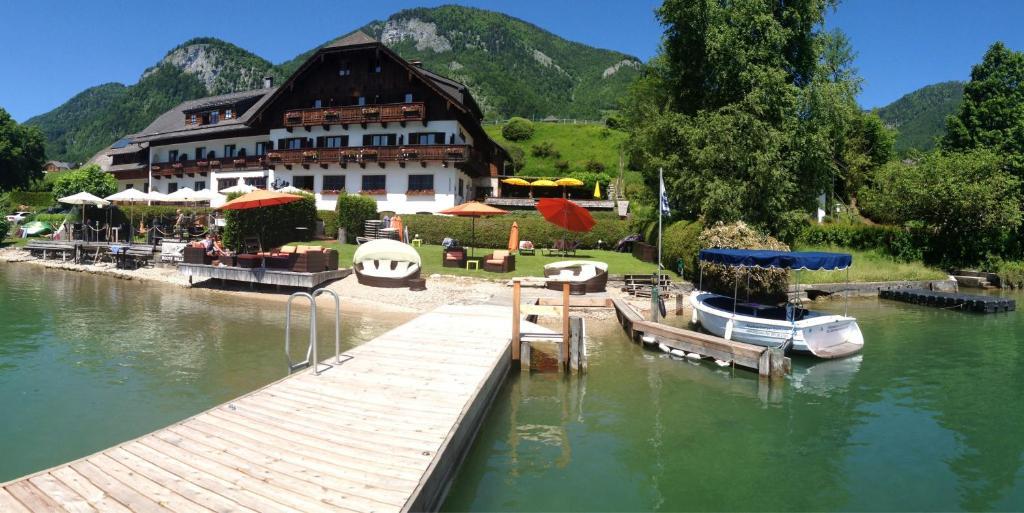 Hotel Seehang Garni Sankt Wolfgang im Salzkammergut Экстерьер фото