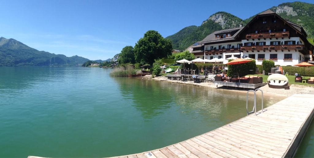 Hotel Seehang Garni Sankt Wolfgang im Salzkammergut Экстерьер фото